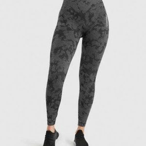 Gymshark Adapt Camo Seamless Leggins- Black